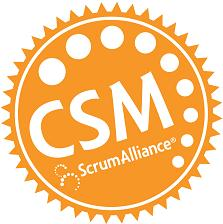CSM, certified scrum master
