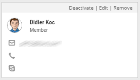 scrumdesk how deactivate user remove