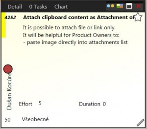 scrumdesk windows impediment scrum project management tool