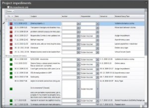 scrumdesk windows impediment scrum project management tool scrummaster