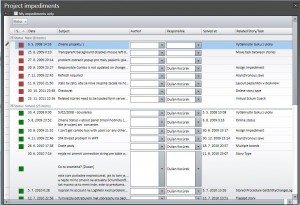 scrumdesk windows impediment scrum project management tool scrummaster
