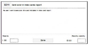 Index card