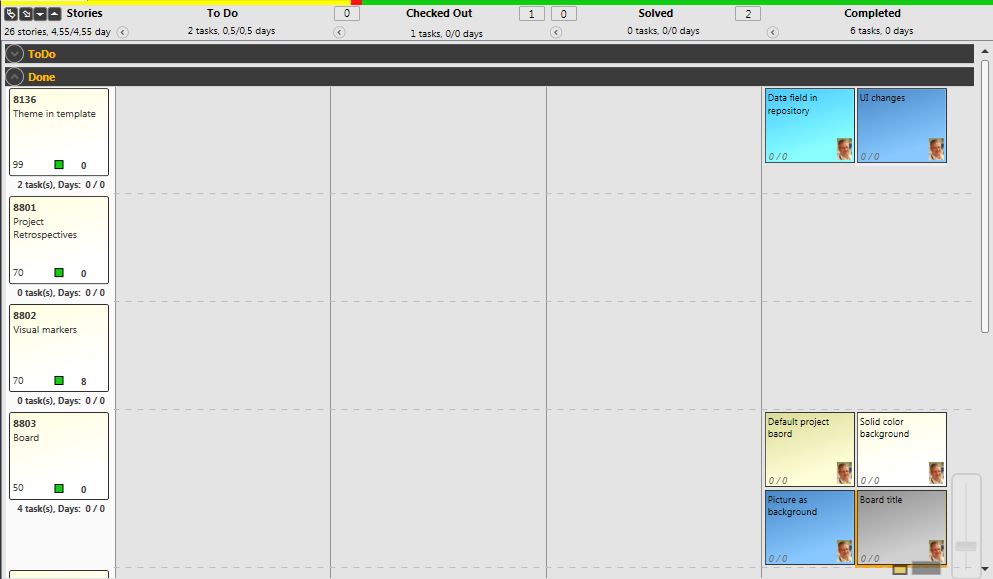 scrumdesk windows kanban board scrummaster