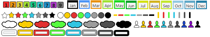 scrumdesk product backlog visual markers calendar event customer owner