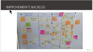 impediments improvements backlog
