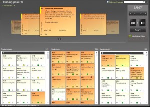 scrumdesk windows planning poker agile estimation story point scrummaster scrum project management tool