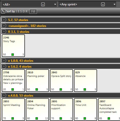 scrumdesk windows planning stories release backlog product owner management