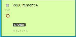 scrumdesk due date indication sla