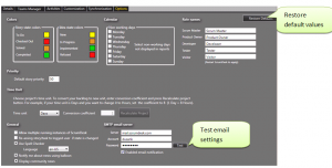 scrumdesk windows options page configure customization