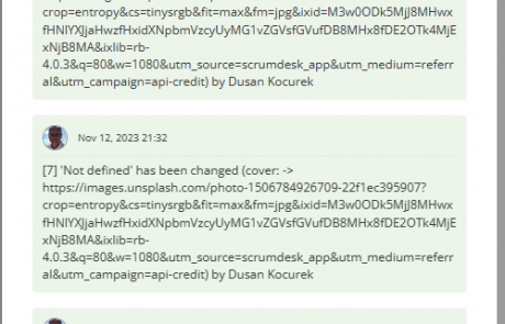 ScrumDesk Space Changes