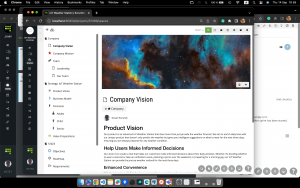ScrumDesk wiki documents editor