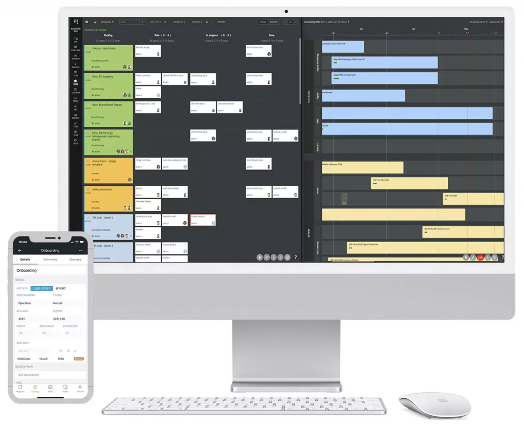 ScrumDesk project management tool