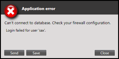 scrumdesk windows error dialog
