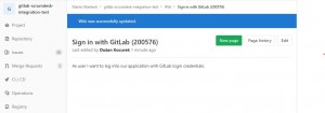 scrumdesk gitlab wiki page integration