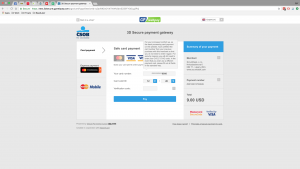 scrumdesk recurring payment gpwebpay gateway