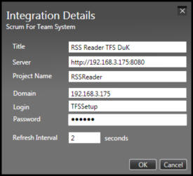 scrumdesk windows team foundation server tfs configuration
