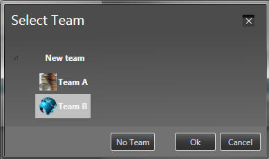 ScrumDesk Windows create new team