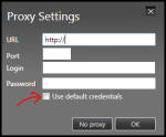 ScrumDesk Windows proxy settings