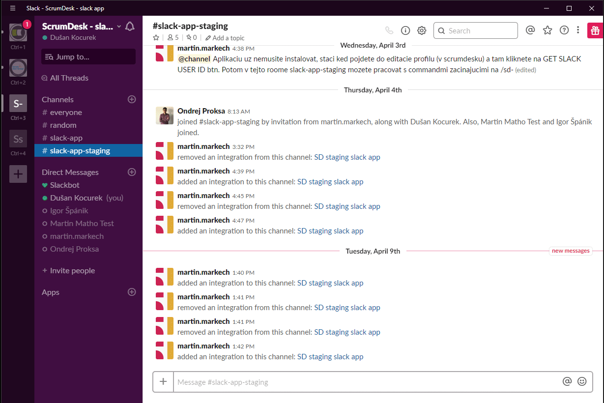 Add new backlog item from Slack Add new backlog item from Slack