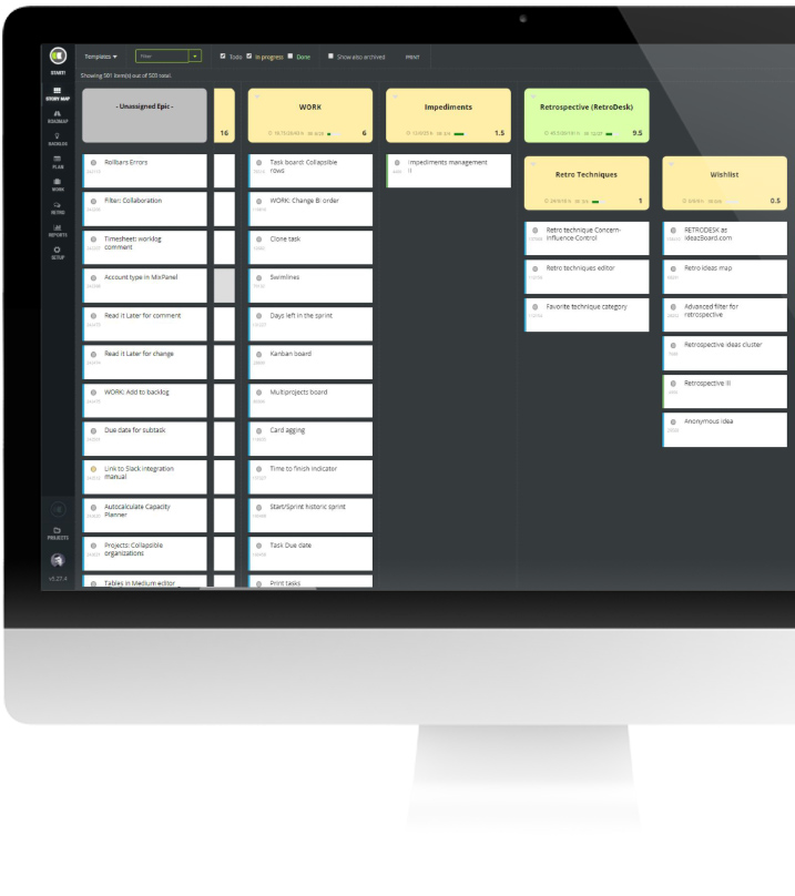 user story stories mapping product owner product backlog index card requirements management